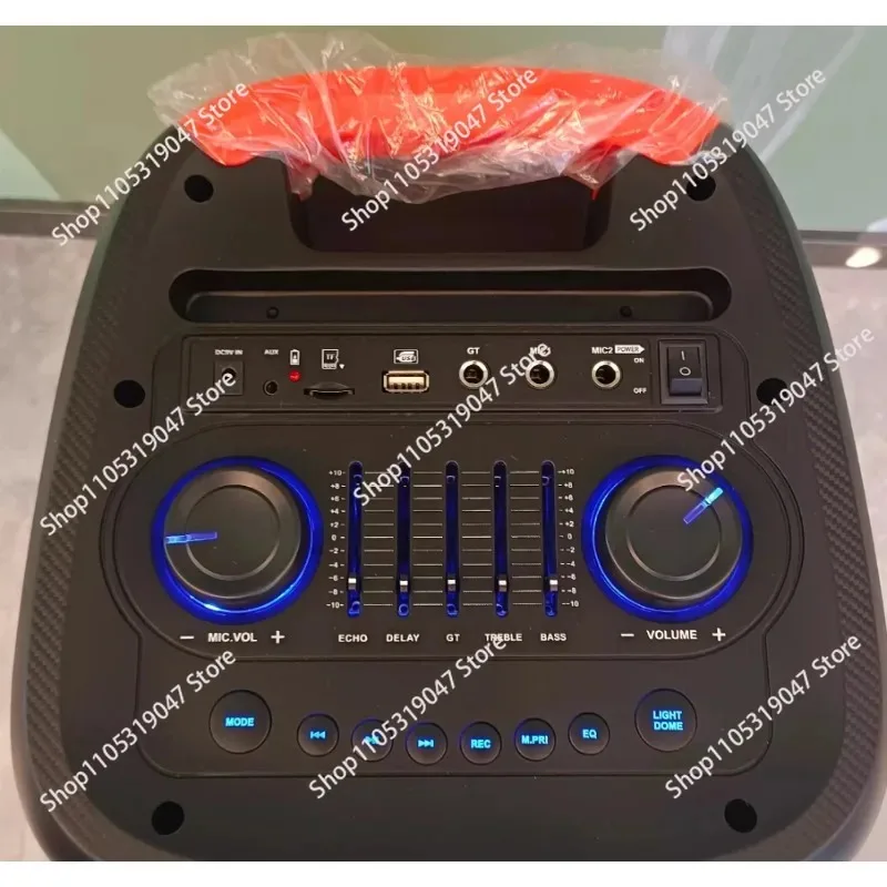 Портативная акустическая система Party Box 710 с Bluetooth, мощным басом, крутой подсветкой и функцией караоке для вечеринок на открытом воздухе (art.: 3920d4e73c2c9) - 3920d4e73c2c9