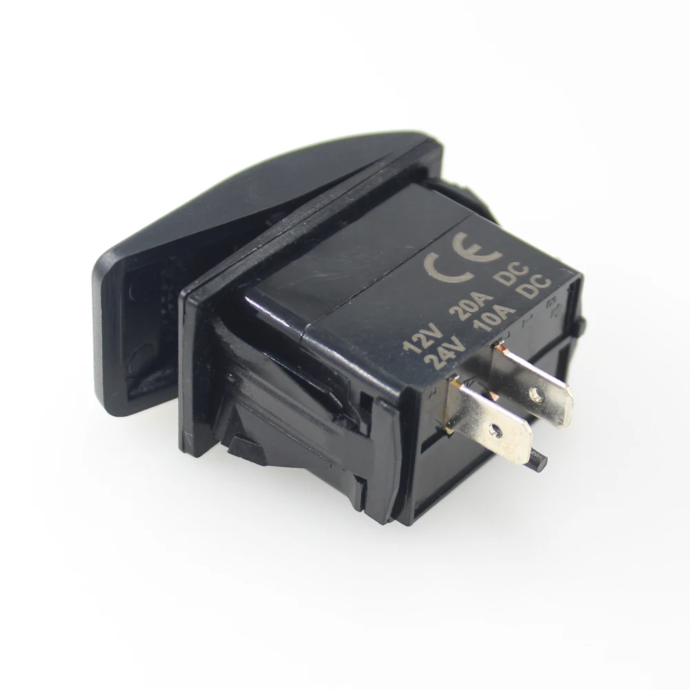 Водонепроницаемый 2-контактный переключатель SPST вкл./ВЫКЛ. 20A/12V 10A/24V 110V/230V