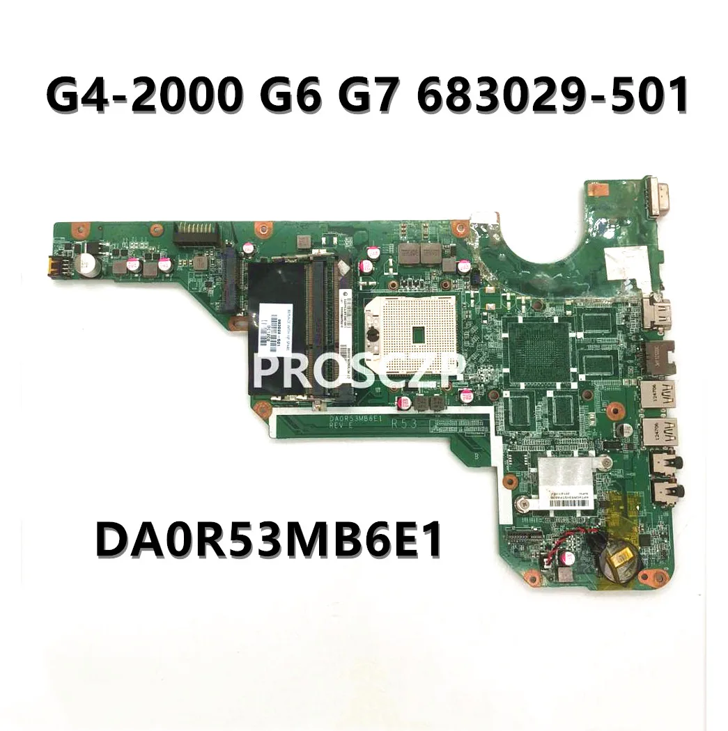 

Mainboard 683029-501 685480-501 For G4 G4-2000 G6 G6-2000 G7 G7-2000 Laptop Motherboard DA0R53MB6E1 DA0R53MB6E0 DDR3 100% Tested