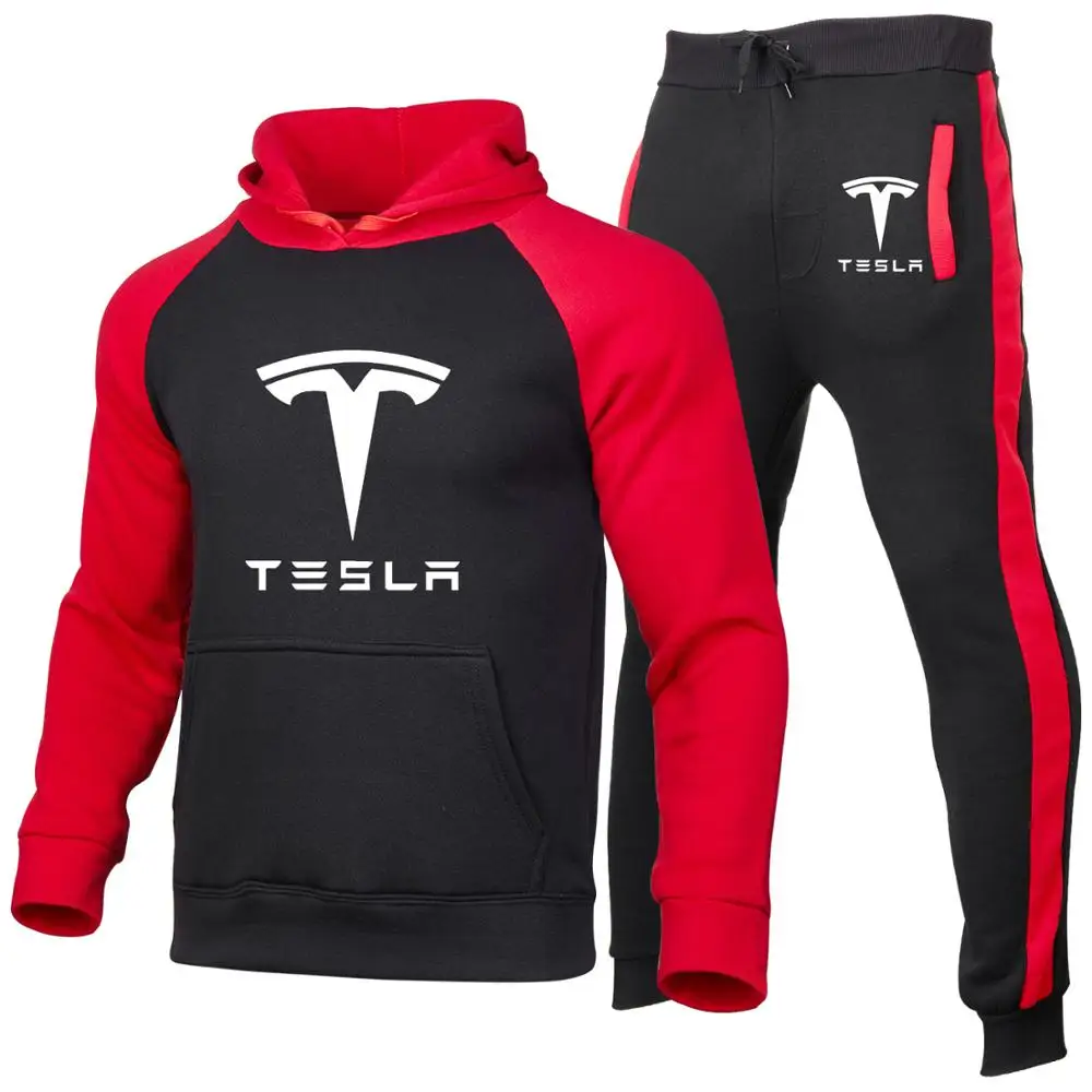

2022 New Spring Autumn Men's hoodie Tesla Car Logo printing Casual high quality Cotton Men's jackets Sportswear