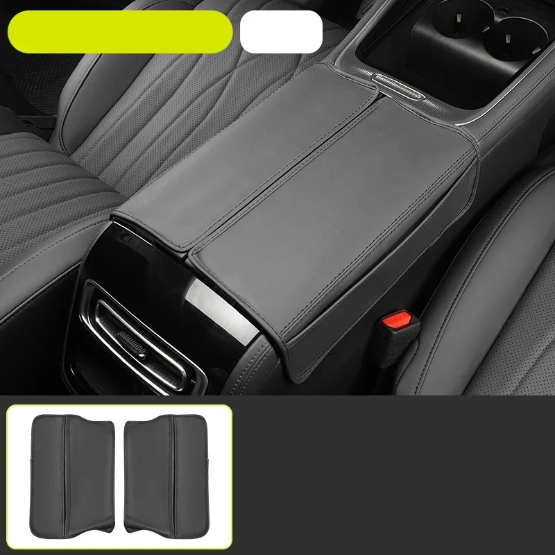 

Для Chery EXEED RX 2023 2024, автомобильный Стайлинг, подлокотник, антигрязная накладка, наклейка из искусственной кожи, модифицированный автомобильный аксессуар