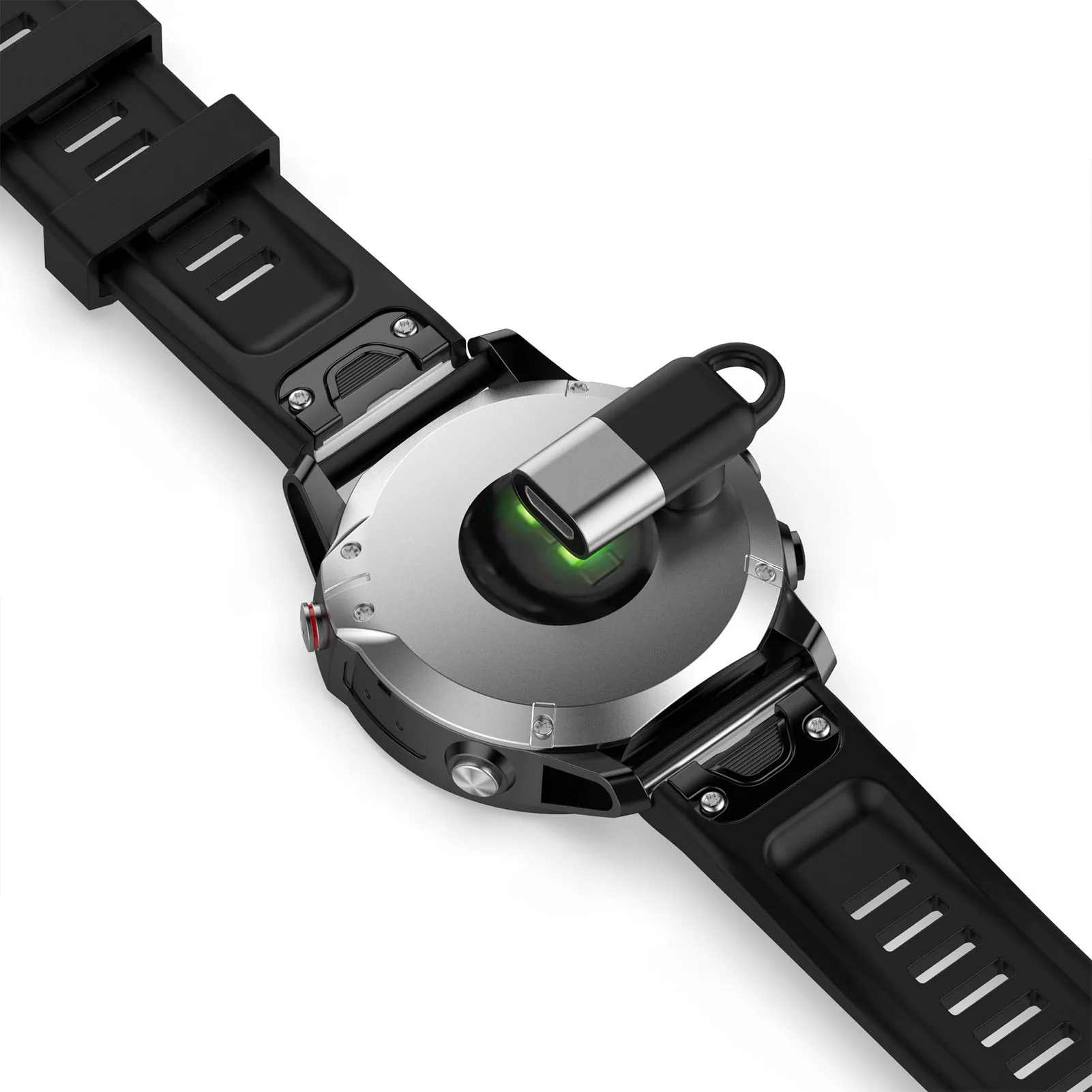 Адаптер для зарядного устройства с разъемом типа C/IOS/Micro USB на 4 контакта Garmin Fenix 7 7x