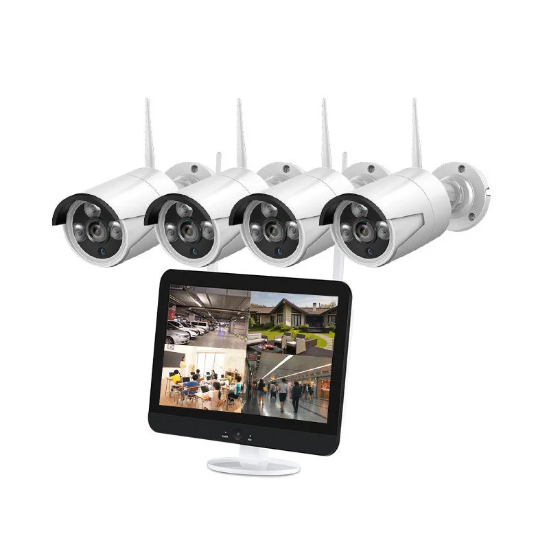 

3 мегапикселя 4 канала беспроводные CCTV безопасные камеры DVR домашняя система