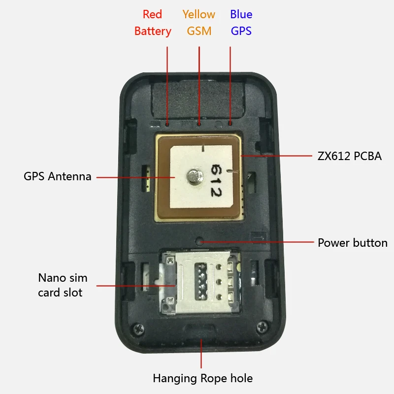 GPS-локатор для домашних животных водонепроницаемый ошейник с функцией