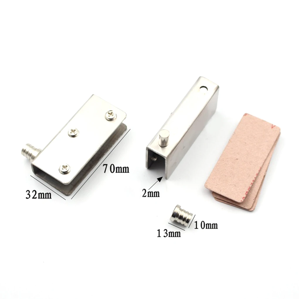 Поворотный шарнир для стеклянной двери зажим стеклянных петель из нержавеющей