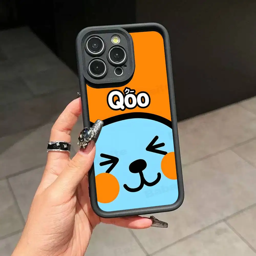 Фото Забавный мультяшный силиконовый чехол Qoo для iPhone 17 Pro Max 16 15 14 13 12 11 Plus 17 Air №3