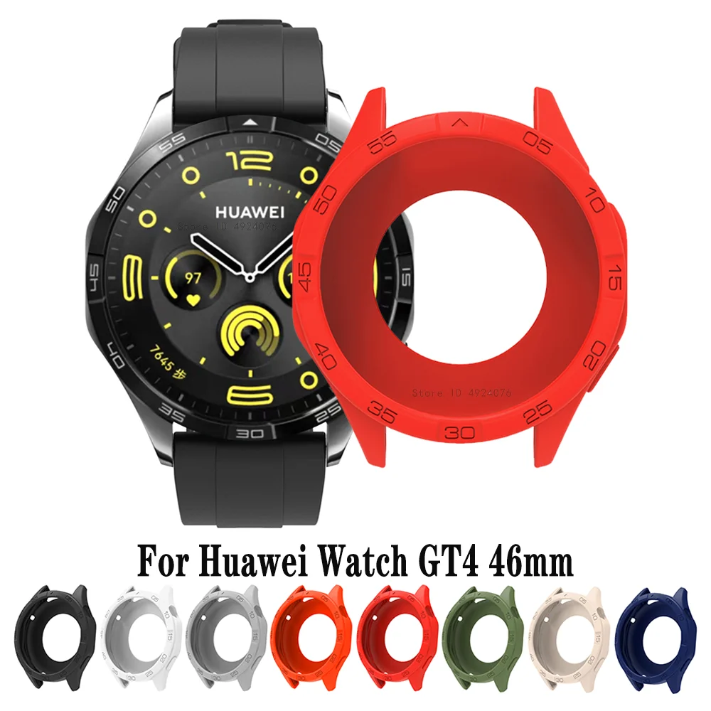 Силиконовый чехол бампер для Huawei Watch GT4 46 мм