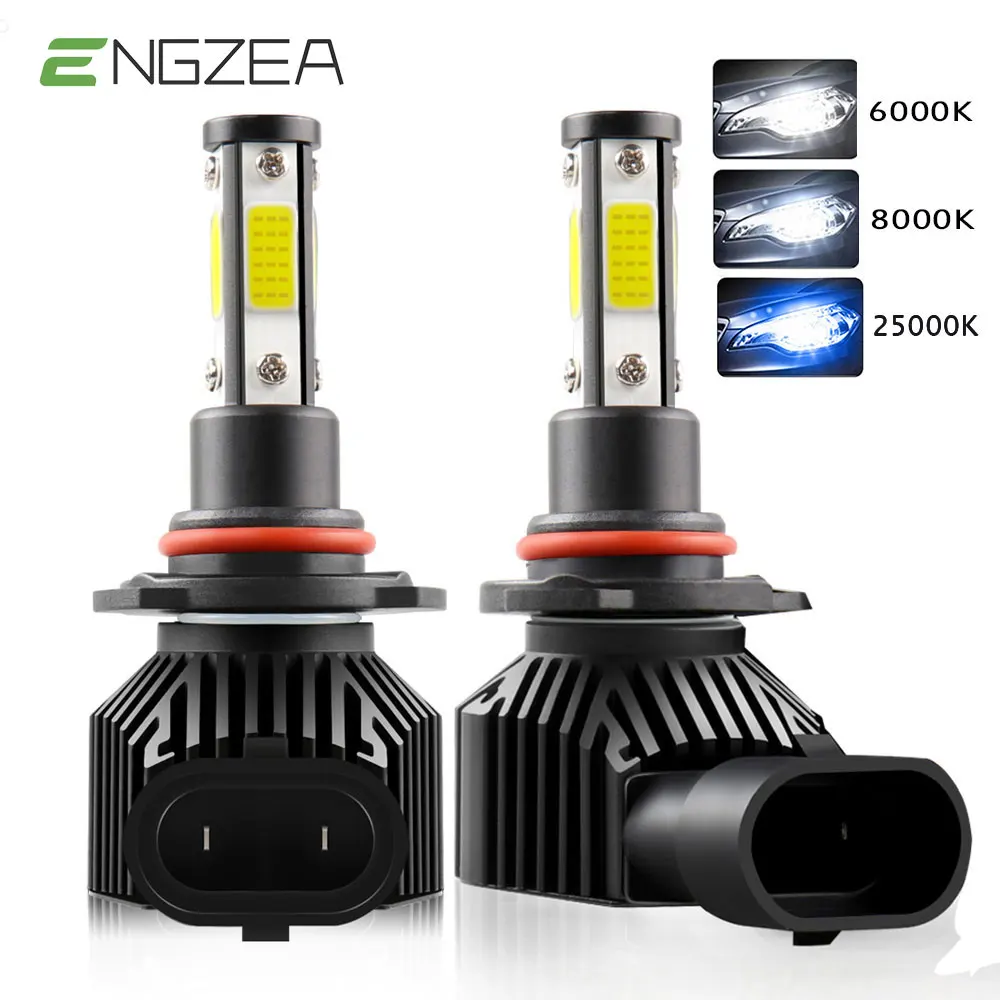 

ENGZEA LED 14000LM H7 H11 LED Bulb 360 Degree H1 H4 H8 H9 9005 HB3 9006 HB4 Auto Car Headlight Bulb 6000K Fog Light 12V 6000K
