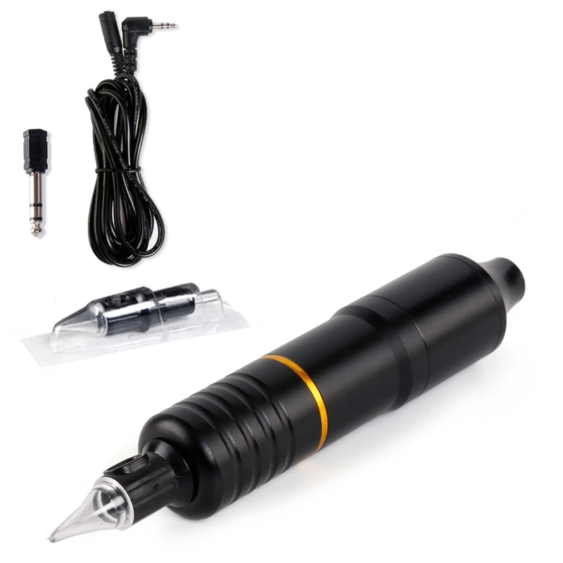 

Rotary Tattoo Pen Machine,Tattoo Cartridge Machine with RCA Cord and Needle Drop Shipping