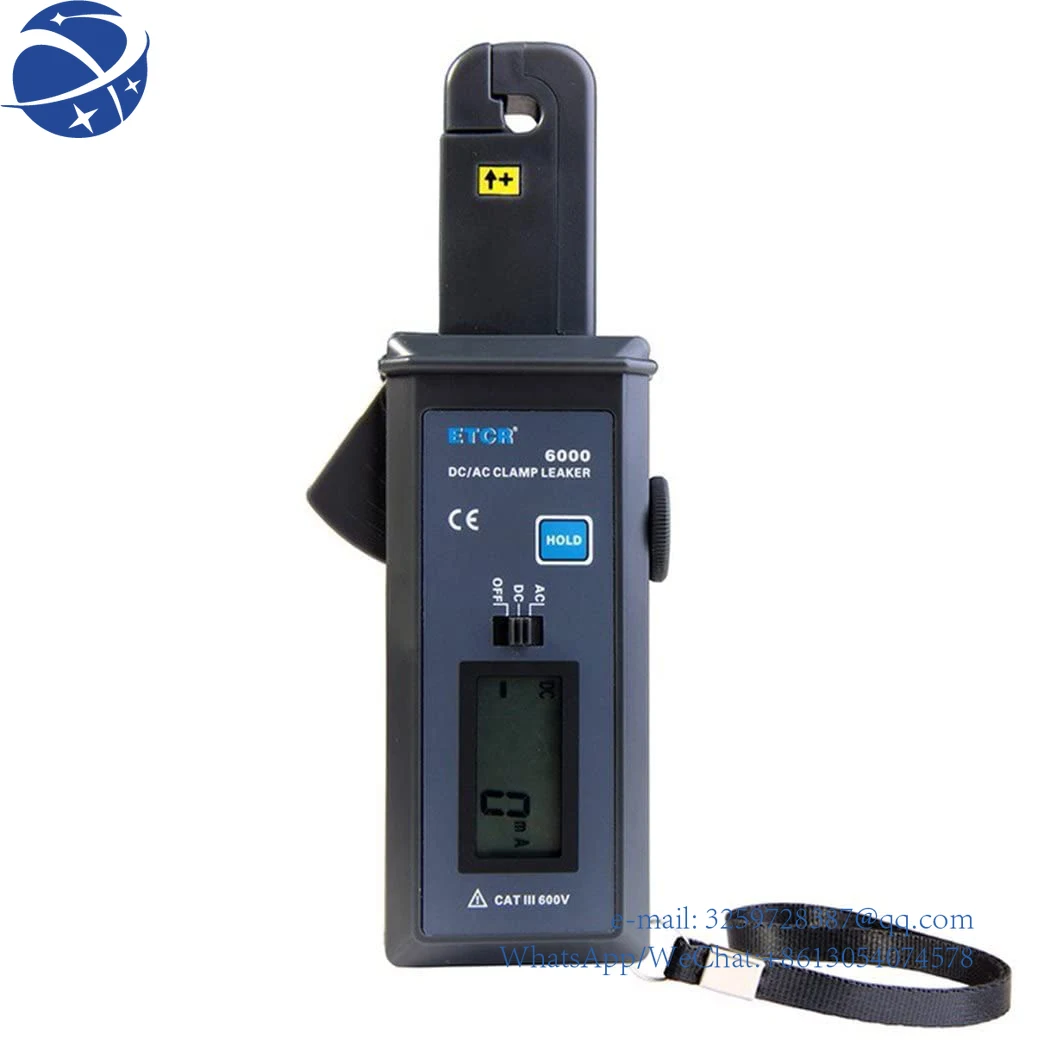 

Measurement Range 0mA~60A Resolution 1mA Measureable DC/AC Leakage Current Digital Clamp Meter Multimeter Multi Tester