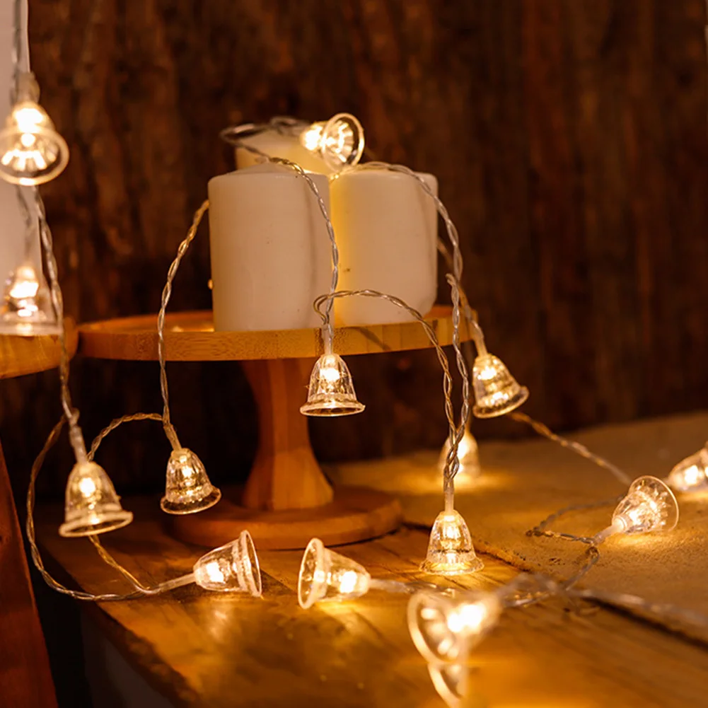 

LED Wind Chimes Bells Bedroom New Year Tree Wedding Party Decor Xmas Wedding Christmas Room Party Decor