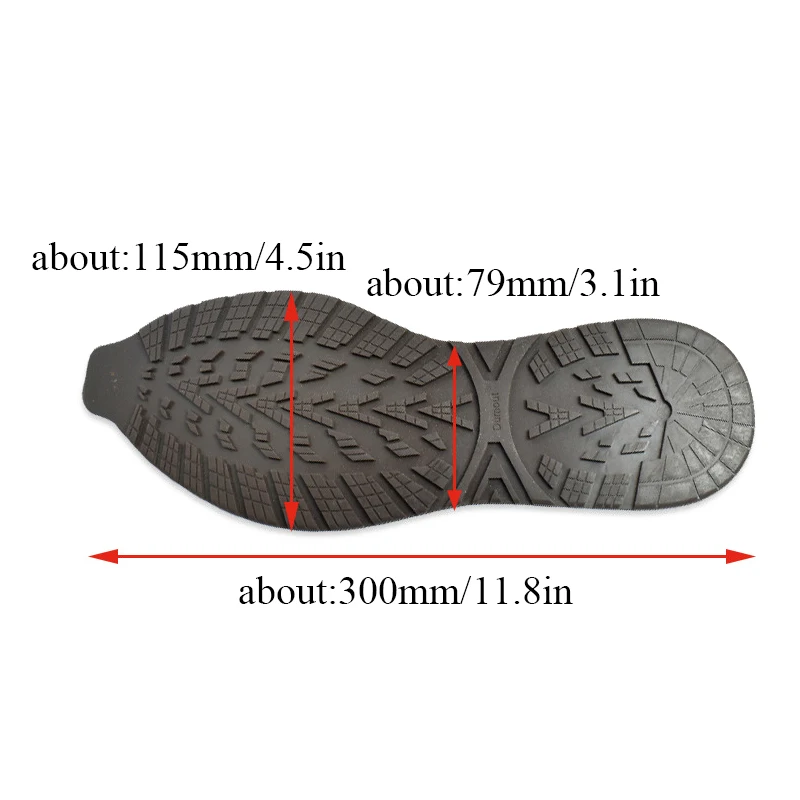 Rubber Soles Shoes Sole Repair Replacement Stickers Protector Leather High Heel Shoes Outsole Anti Slip Pads Anti-slip Sticker images - 6