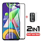 Защитное стекло с полным покрытием для Samsung Galaxy M21, закаленное стекло для Samsung M21 2021 M21s, Защита экрана для объектива камеры M 21