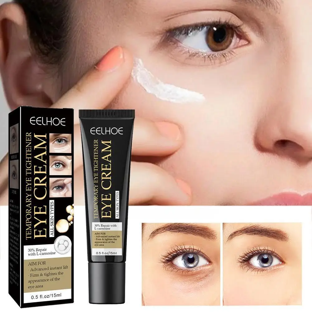 

Anti-Wrinkle Eye Cream Fades Fine Lines Dark Circles Bags Care Eye Puffiness Eye Anti-Aging Serum Eye Remove Firmness L5U3