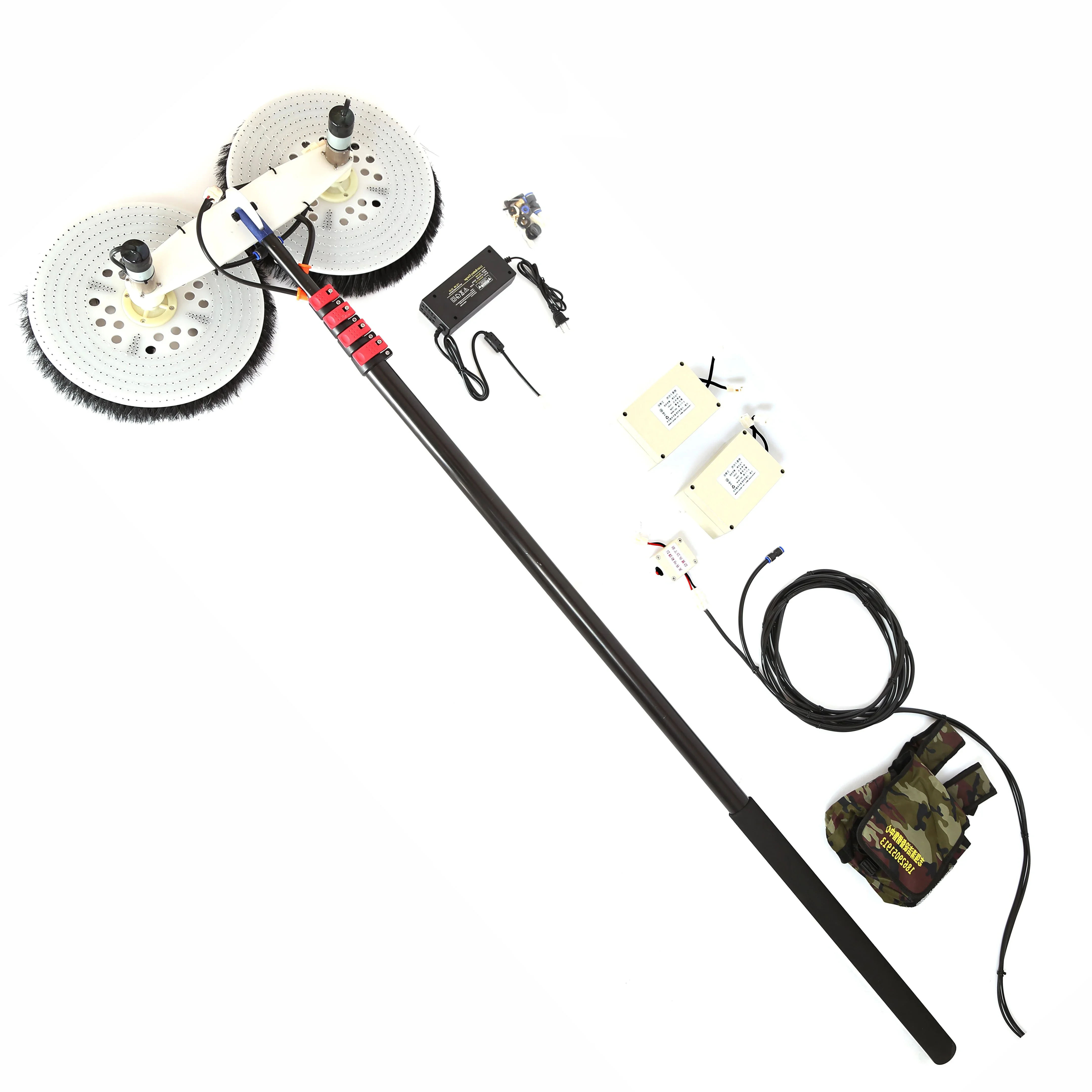 Автоматическая электрическая вращающаяся щетка Extentclean с двойной головкой