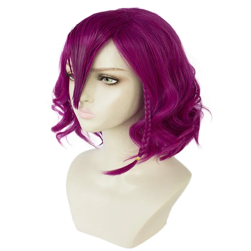 Danganronpa Kazuichi Souda Short Wig Cosplay Costume Dangan Ronpa Heat Resistant Synthetic Hair Men Women Wigs + Cap