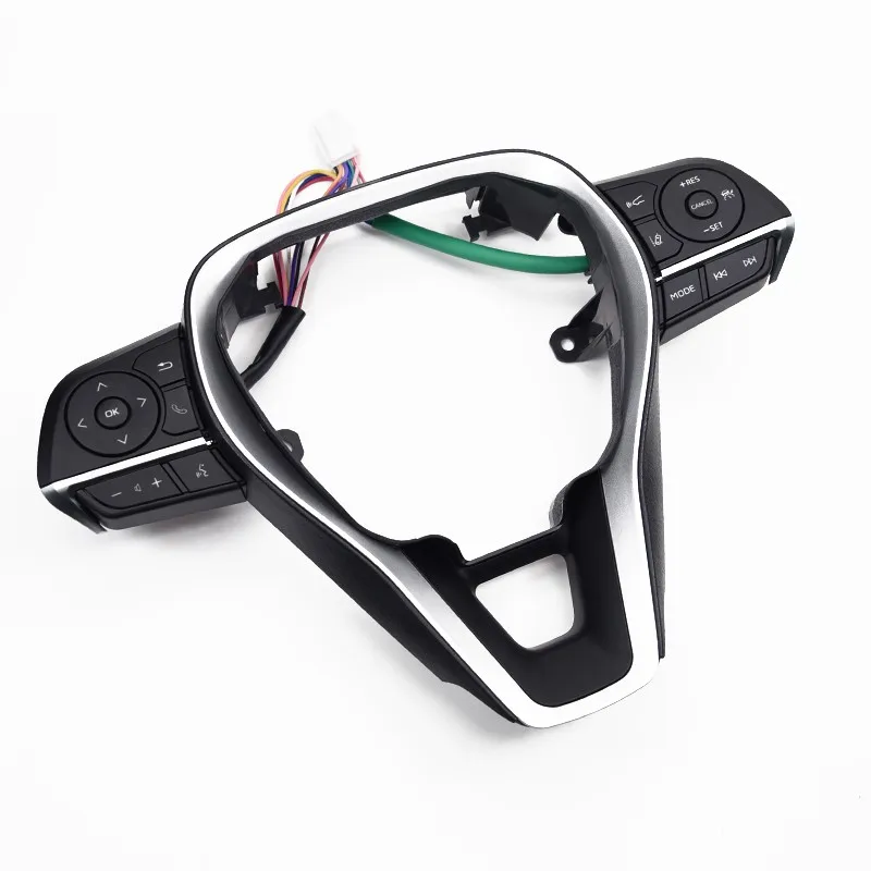 Фото Отличный переключатель круиз-контроля, панель на руль для Toyota RAV4 Corolla Levin 2019-2026, управление громкостью в автомобиле №1