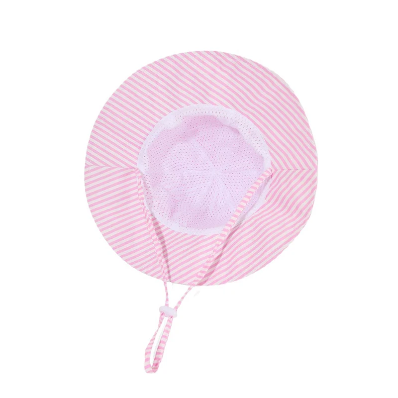 Летняя шляпа для девочек детская Солнцезащитная с большими полями пляжный