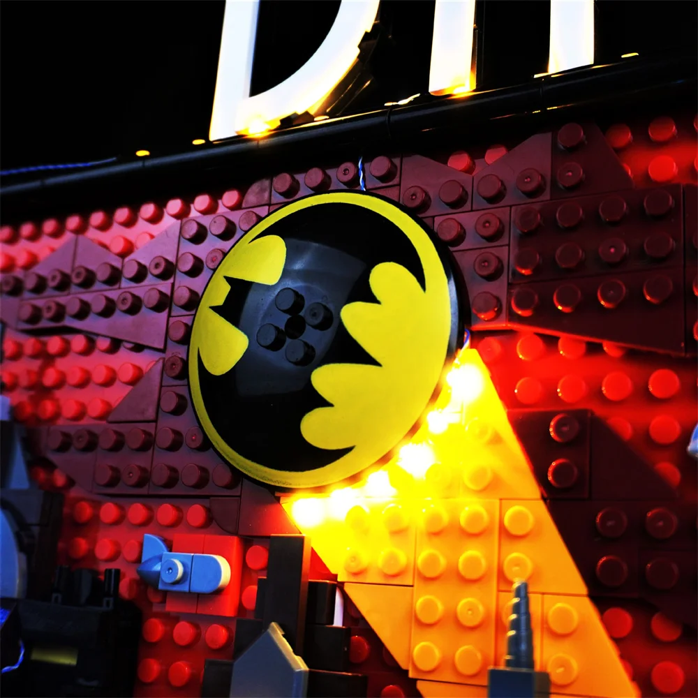 Комплект освещения для радиоуправляемой версии Batmanship 76271 Animated Gotham City Super Herosed