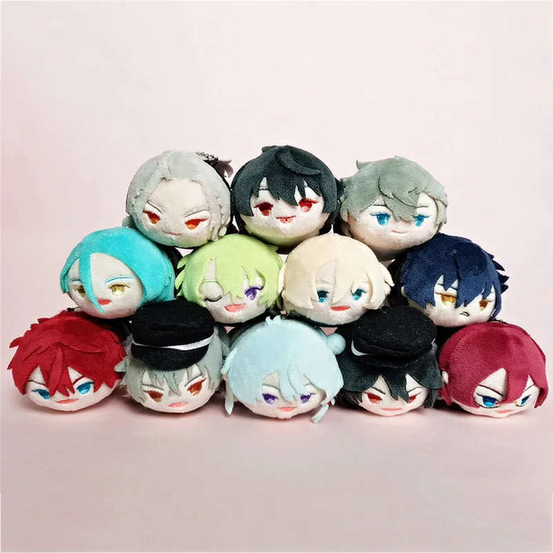 

13 Style 9cm Ensemble Stars Plush Stuffed Toys Eichi Hibiki Wataru Ogami Koga Ran Nagisa Doll Plush Pendant Girls Gifts for Kids