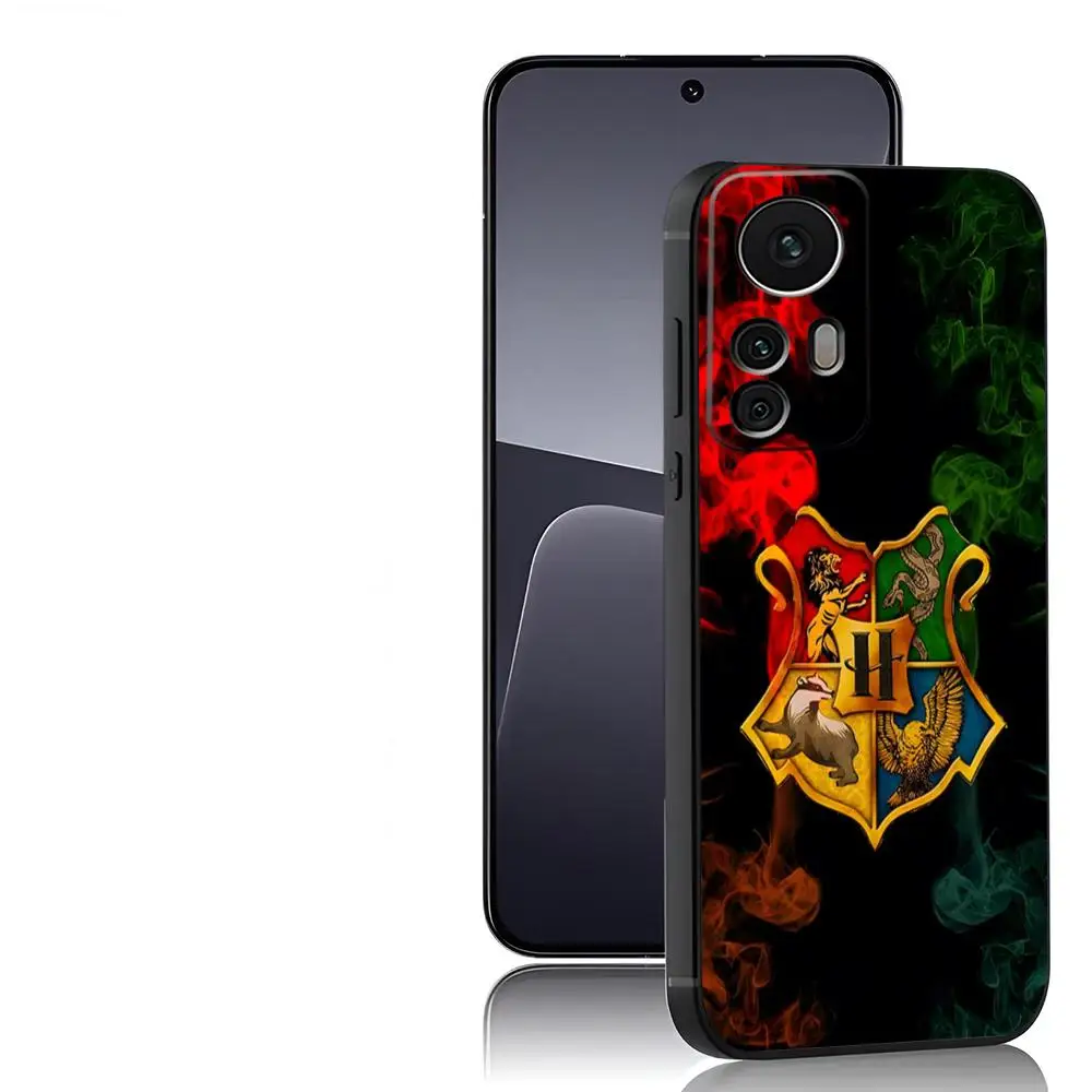 Чехол для телефона Гарри Поттер Xiaomi 14 13 12 11 POCO REDMI ПРИМЕЧАНИЕ Pro черный мягкий
