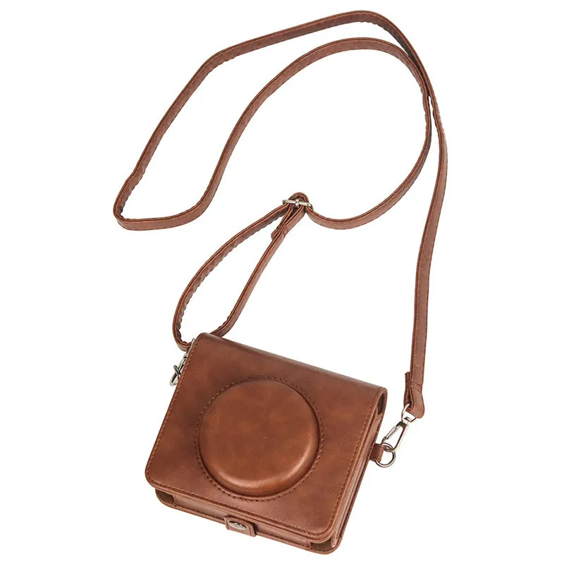 

Retro Camera Bag PU Leather Case for Kodak C300R Soft Mini Leather Camera Shell Mini Shot 3 Reto Camera Bag with Shoulder Strap