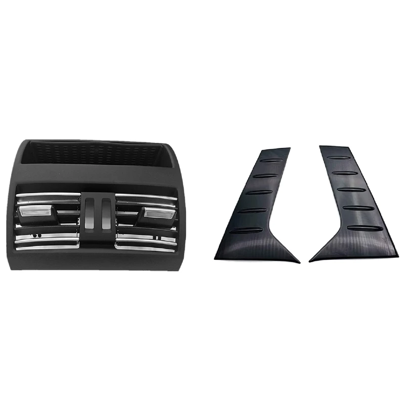 

Rear Air Conditioning Ventilation Grille for Bmw 5 Series F10 F11 2010-2016 & C Pillar Rear Window Side Cover for Toyota