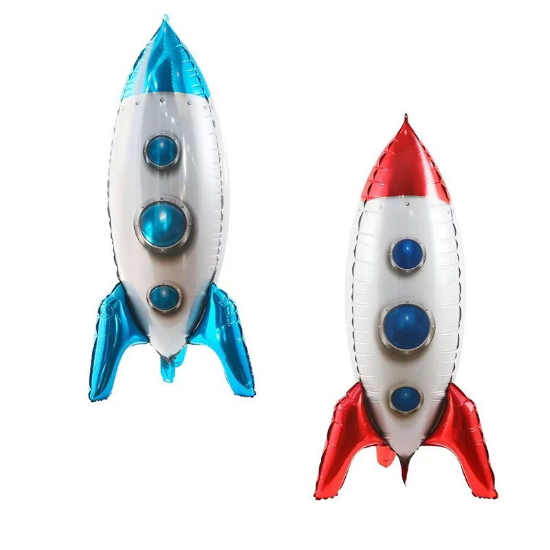 

Набор из 2-х 4D фольгированных ракетных шаров LQVYI для детского праздника