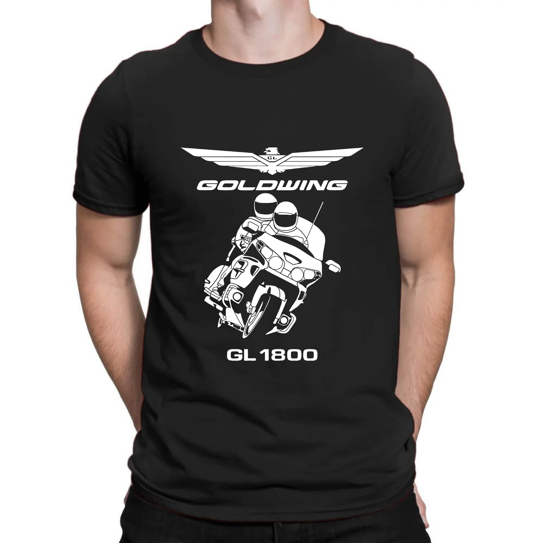 

Better Quality Goldwing GL1800 Motocycles Men T-Shirt fashion t-shirt men cotton brand teeshirt