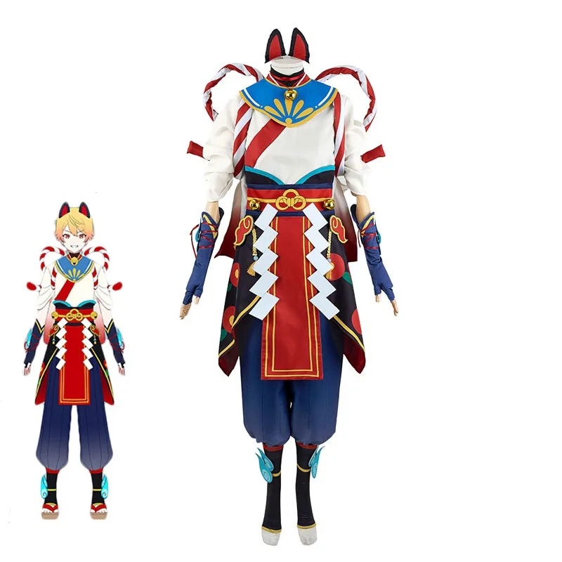 

Костюм-кимоно Sekai для косплея, цветная сценическая одежда Tsukasa, костюм аниме на Хэллоуин, PJSK, индивидуальный пошив