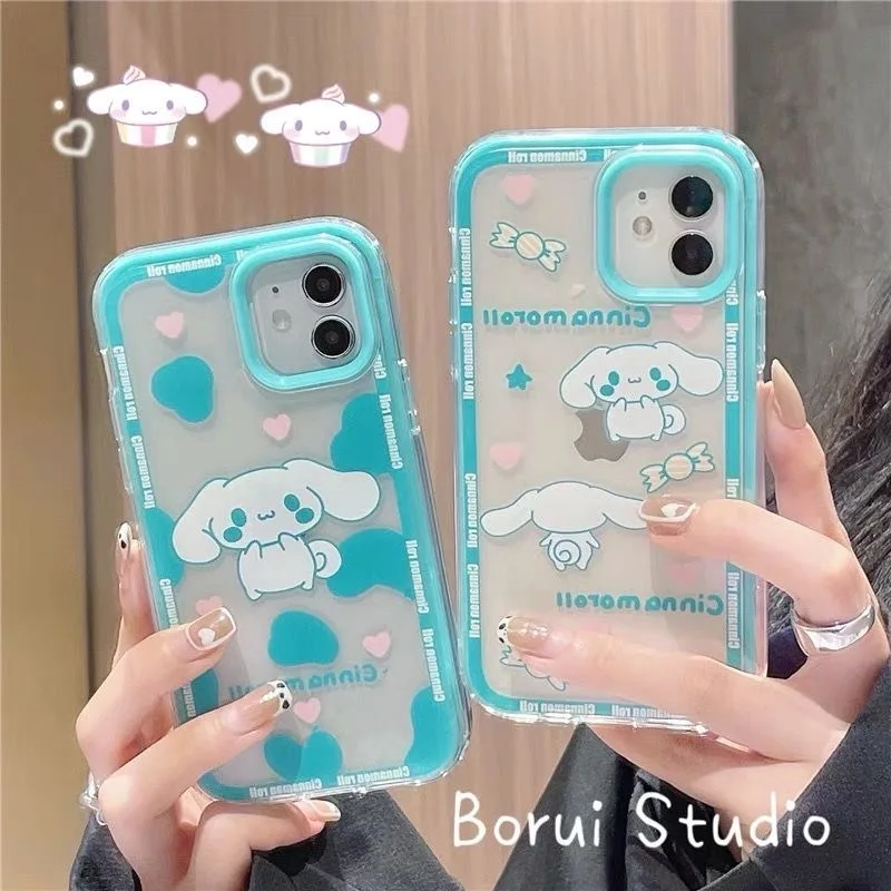 

Luxury Original Cute Cartoon Rabbit Quality Shockproof Case For IPhone11 12Promax X XR XSmax 78Plus Frosted Silicone Phone Case