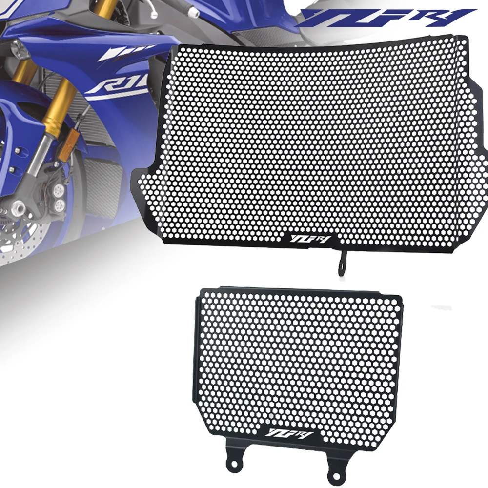 

Motorcycle CNC Radiator Guard Oil cooler Guard Protective YZF R1 R1M 2020 2021 For YAMAHA YZF-R1M YZFR1 2015 2016 2017 2018 2019