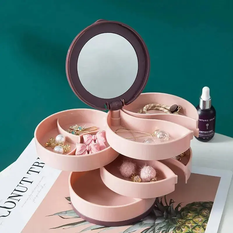 

Пластиковый многослойный вращающийся поднос для украшений