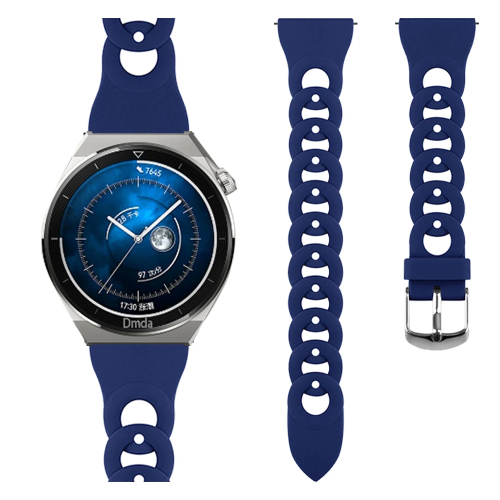 

Silicone Strap For HUAWEI WATCH GT 3 46mm 42mm Bracelet HONOR Magic Watch 2 GS 3 Pro ES Band Sport Soft Thin 20mm 22mm Wristband