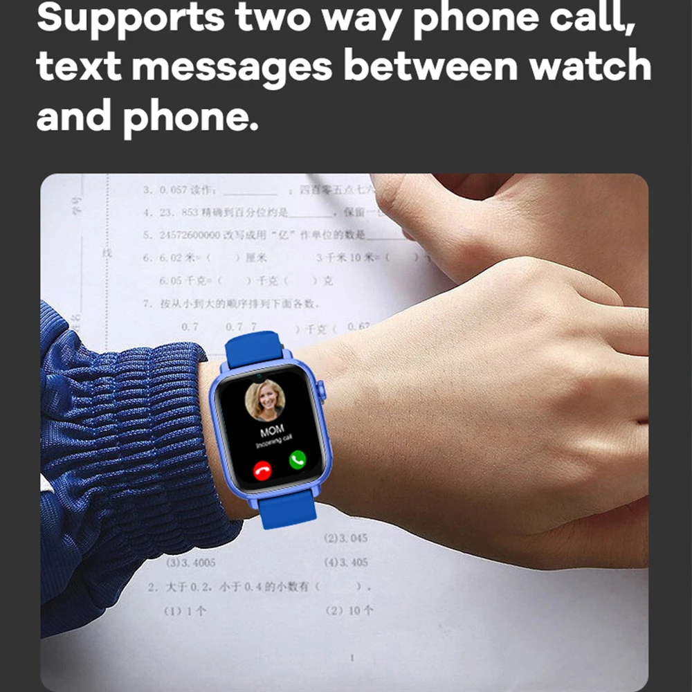 KGG 4G Смарт-часы для детей GPS Wi-Fi Видеозвонок SOS Загрузка приложения Детские умные