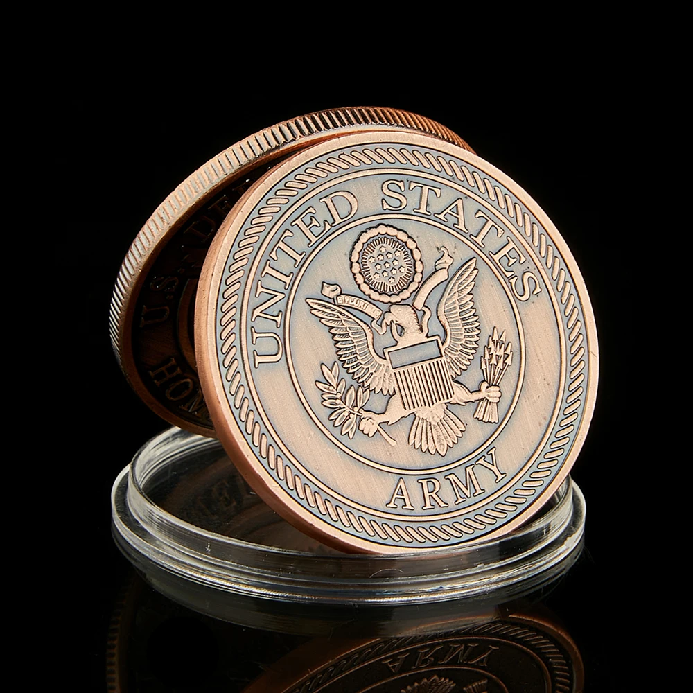 Армия США а-64 Токен Новинка американская военная вызов медная коллекция монет