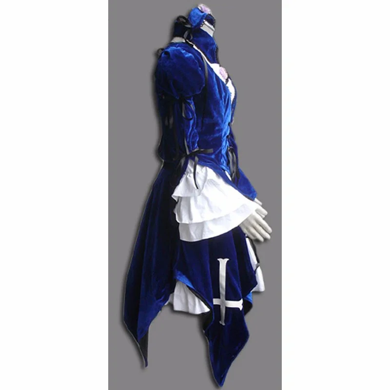 Аниме Rozen Maiden аниме Suigintou Хэллоуин косплей для детского костюма и взрослых