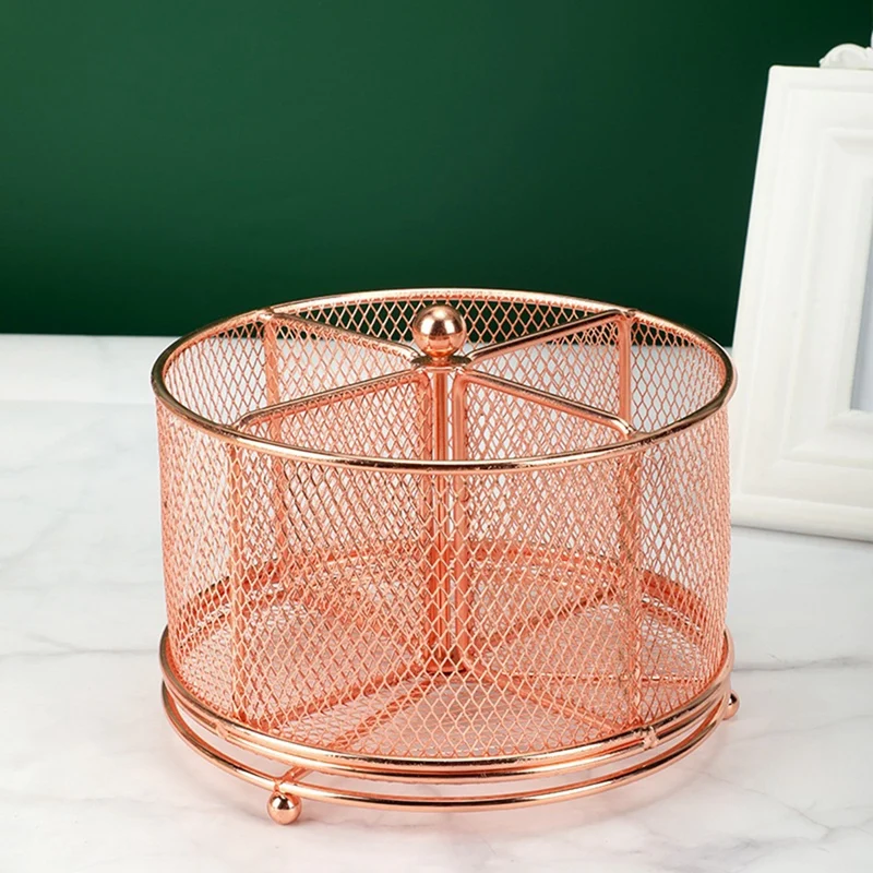 Подставка для столовых приборов BMBY металлическая вращающаяся подставка с 4