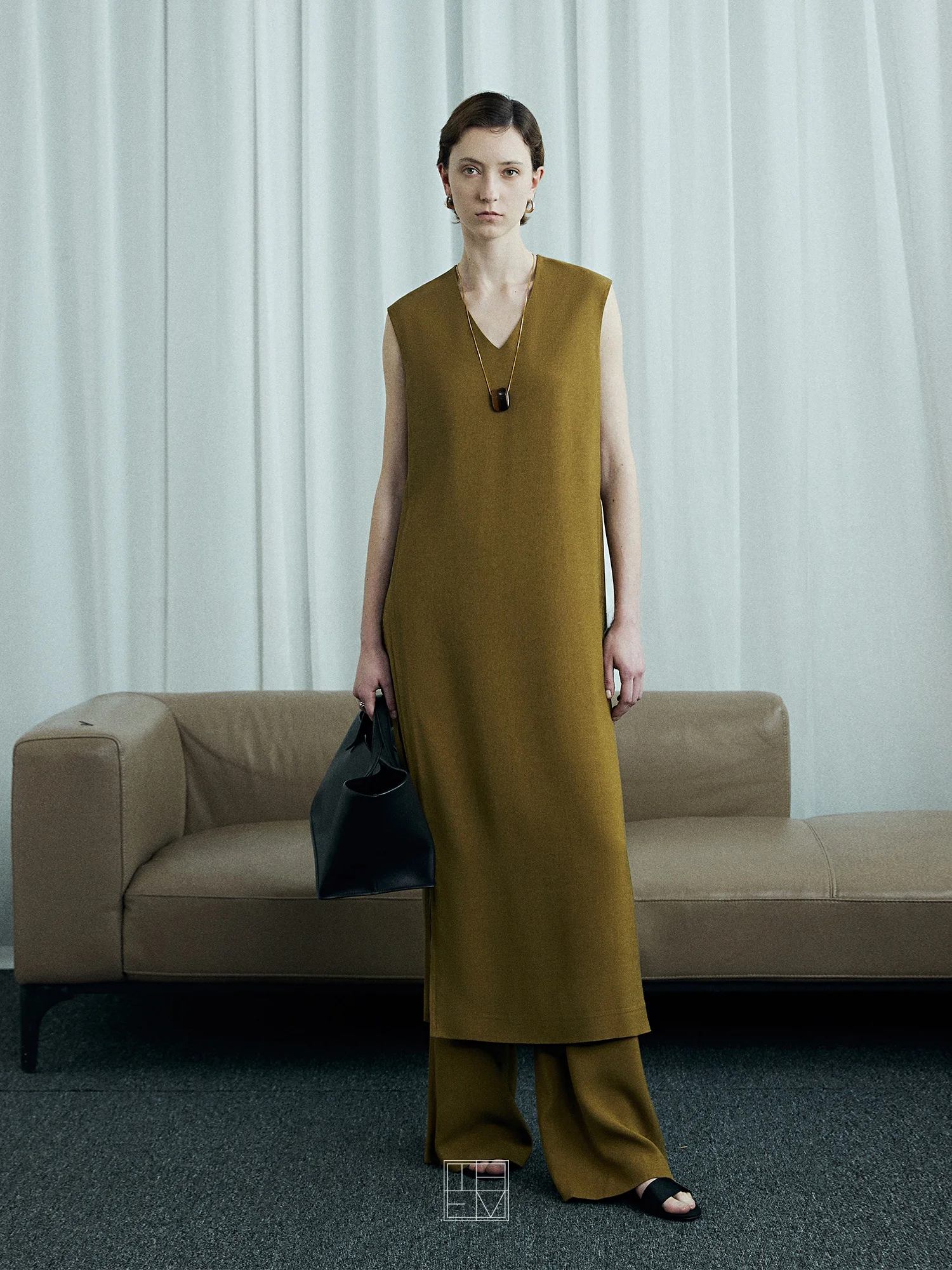 Официальные джинсы Msthem модные брюки-кюлоты Stacked_VTG платье без рукавов с разрезом