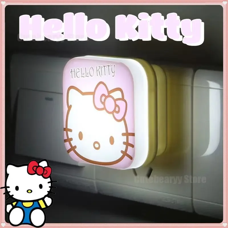 Беспроводной светодиодный ночник Hello Kitty сенсорный мини-светильник для детской