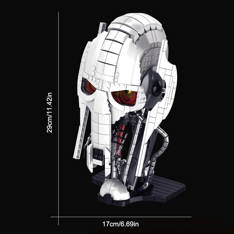 Фильмы игра гривус шлем 788 шт. здания блоки кирпичи игрушки Рождество Хэллоуин