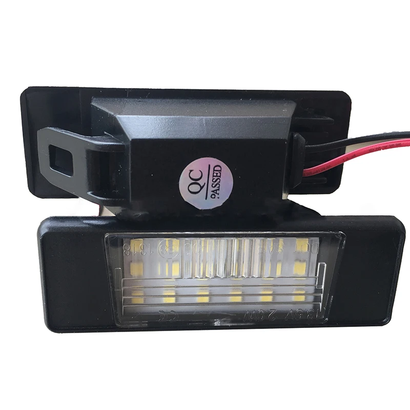 

Подходит для Nissan Qijun / Qashqai/March/Sunshine, светодиодный номерной знак, налобный фонарь, материал для багажника, ПК, напряжение 12 В, мощность 4 Вт