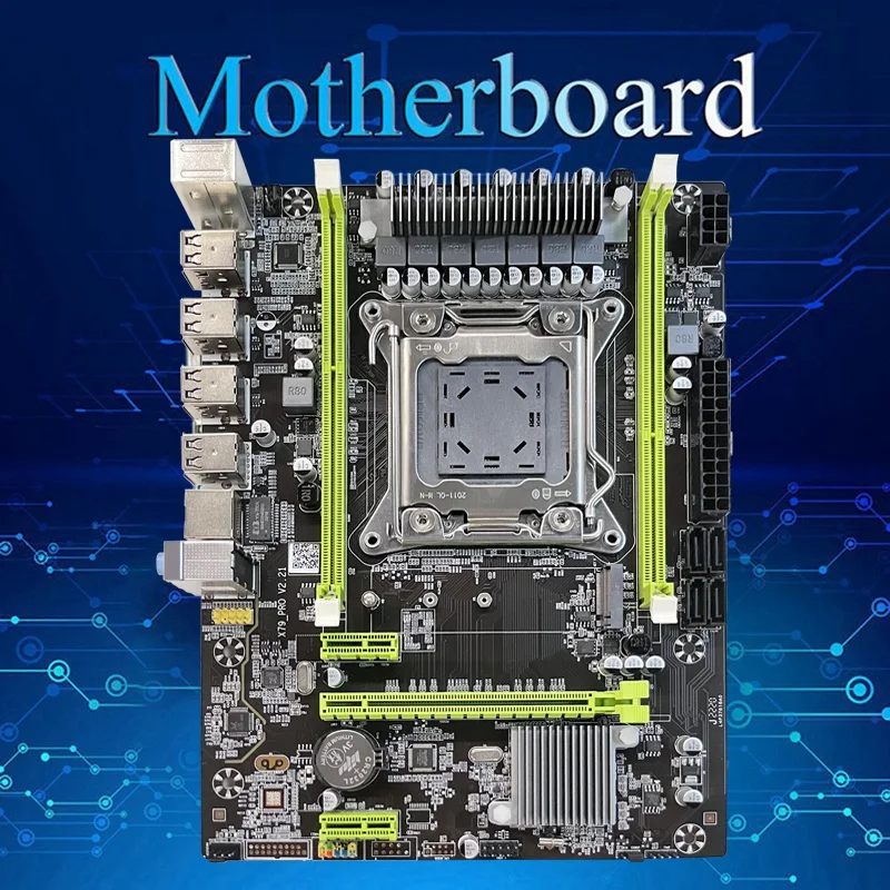Обновление материнской платы X79 Pro + E5 2630 V2 ЦП SATA кабель переключатель перегородка