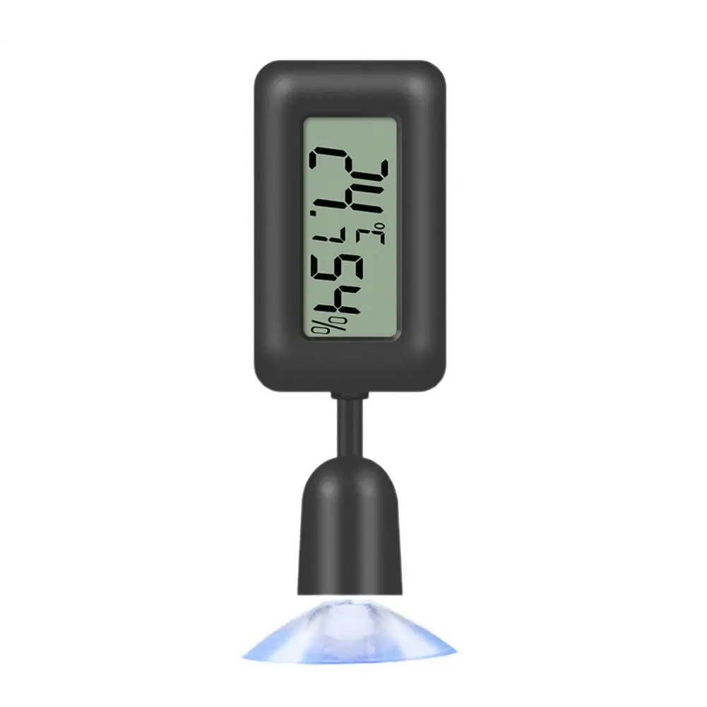 

Fish Tank Thermometer Rotatable Electronic Humidity Meter Aquarium Reptile Fish Tank Thermometer