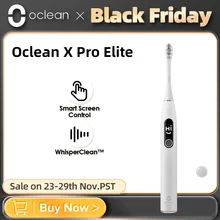 Oclean X Pro Elite Smart Sonic Electric Toothbrush Ultra-Quiet App-aided,IPX7 Oral Brush,Dental Teeth Whiten