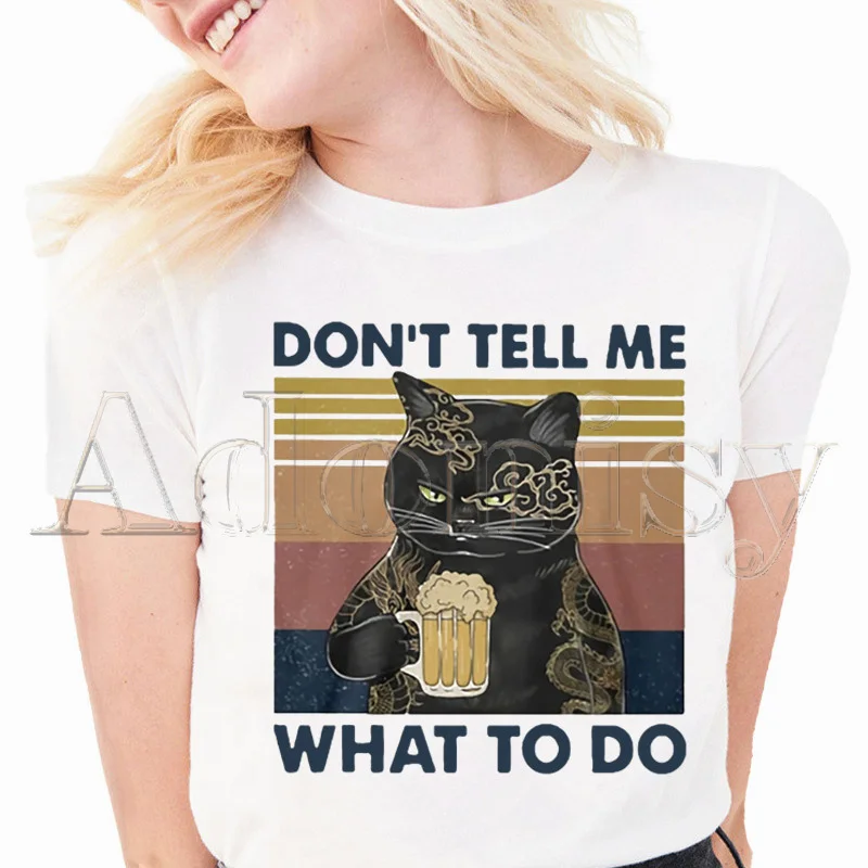 

Cat Funny I Do What I Want Printed T Shirt Women T-shirt Harajuku Tops Tee Cute Short Sleeve Animal T-shirt Female T-shirts