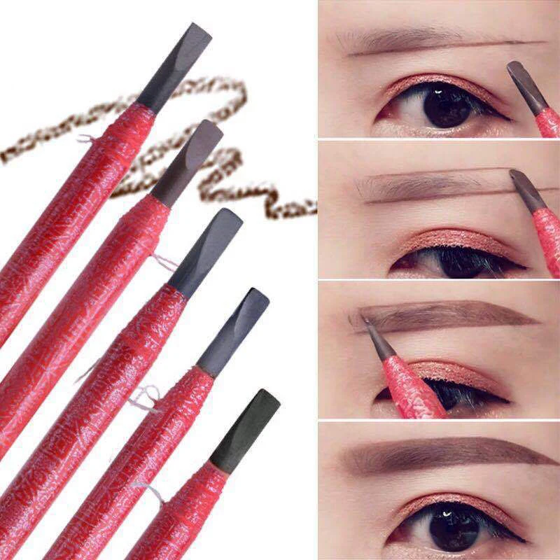 Eyebrow Tattoo Enhancers Professional Waterproof Brow Shape Styling Pencil Beauty Eye Makeup Supplies