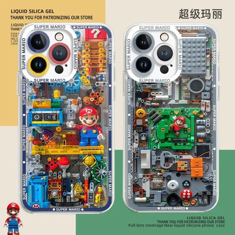 Чехол Super Mario для Samsung Galaxy A05 A05S A53 A33 A73 A31 A51 A71 A21S A13 A23 A04 A04E A50 A50S A30S A30 A32 A52 A72 A22