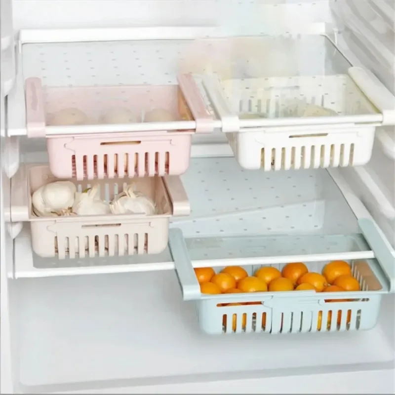 Кухонный ящик для хранения с защитой от столкновений Сэкономьте место выдвижной