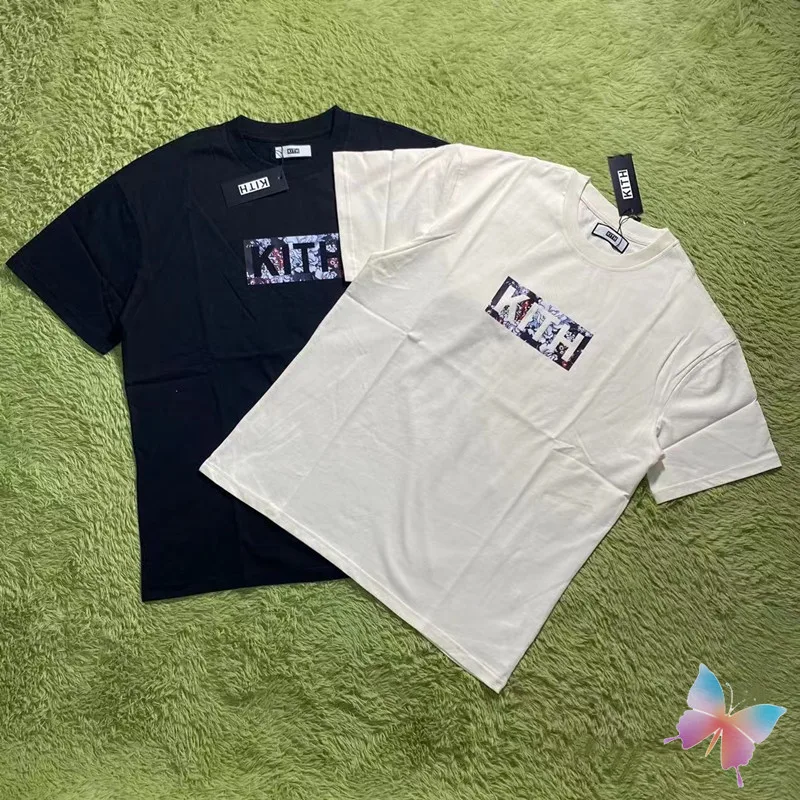 

Summer KITH T-shirt Cotton Roud Neck Short Sleeve Tee Men Women Clothing Loode T Shirts